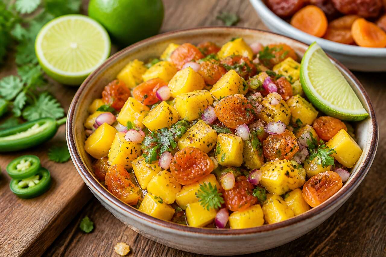 Salsa de mangue vegan : recette facile et savoureuse