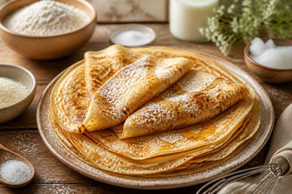 Crêpes légères : recette Weight Watchers pour 2026
