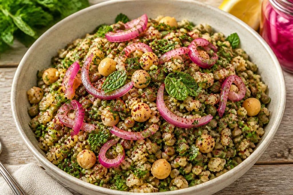 Salade de lentilles façon taboulé : une recette gourmande et saine