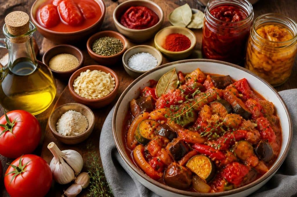 Ratatouille de poivrons vegan : recette saine et savoureuse