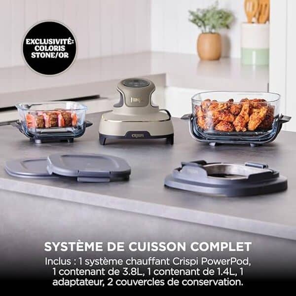 Découvrez notre test détaillé du Ninja CRISPi air fryer 4-en-1 avec ses deux capacités 3, 8L et 1, 4L. Performances, fonctionnalités et verdict d'achat. 
