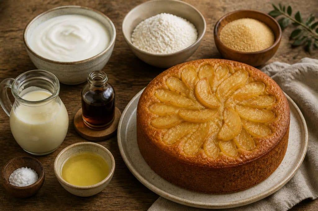 Cake au yaourt et vanille vegan : recette facile et savoureuse