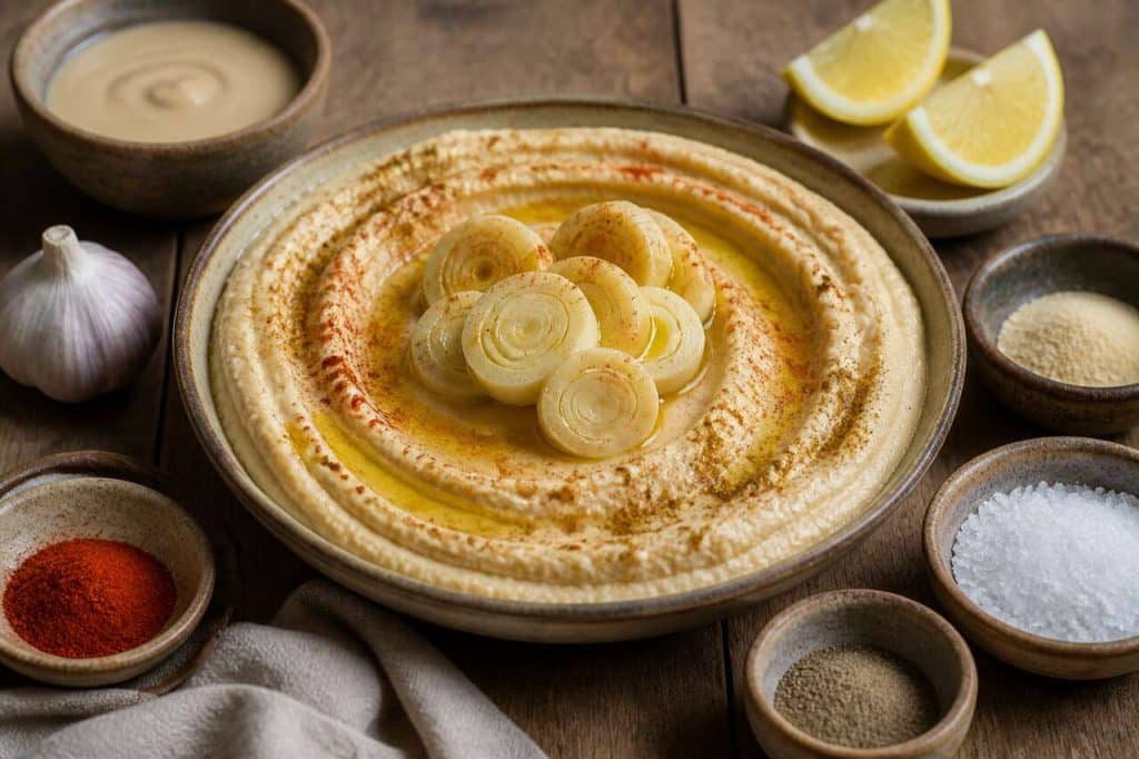 Houmous de cœurs de palmier vegan : recette saine et savoureuse