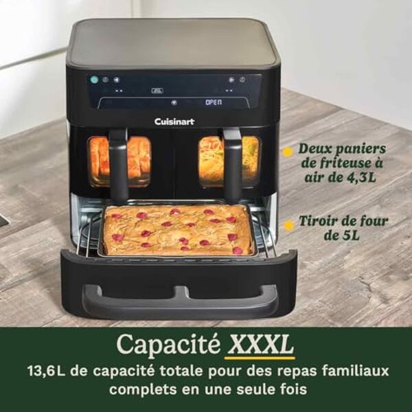 Découvrez notre test détaillé du Cuisinart tri zone air fryer : polyvalence, performance et résultats réels pour bien choisir votre friteuse sans huile. 