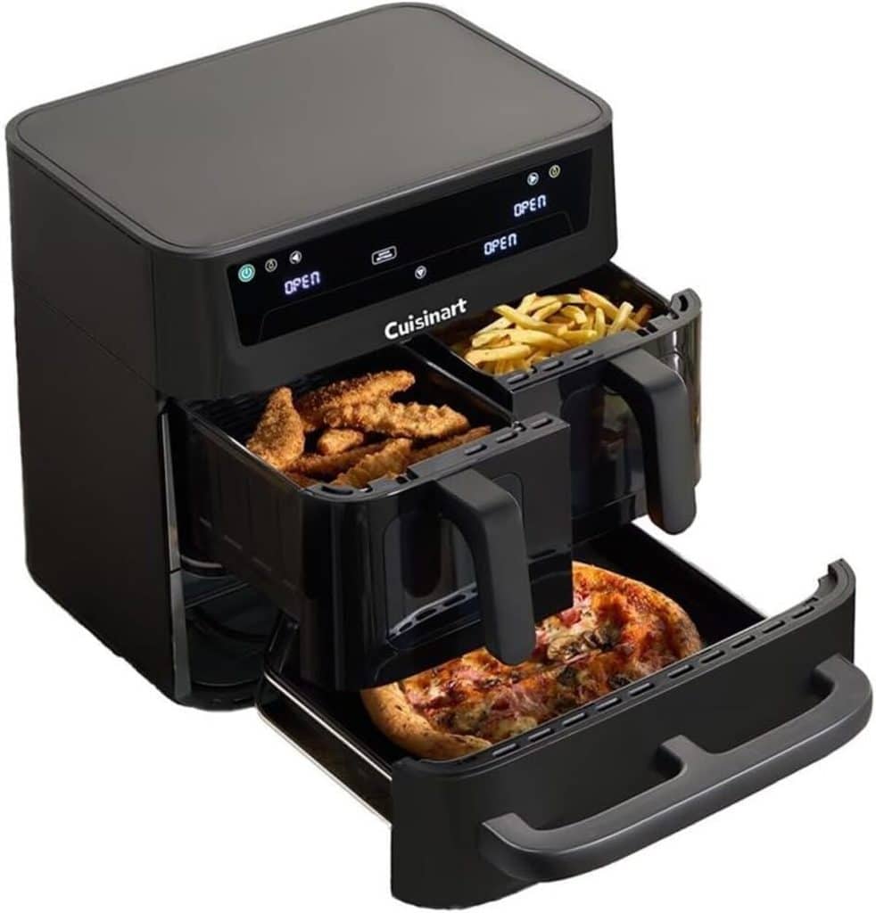 Test cuisinart tri zone air fryer : polyvalence et performance