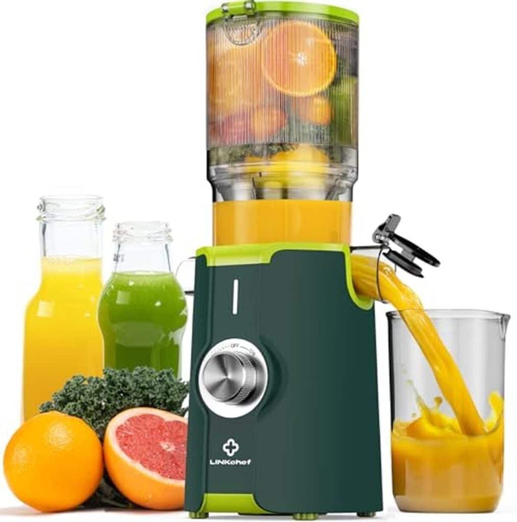 Test : extracteur de jus LinkChef 200W, nettoyage rapide et installation facile
