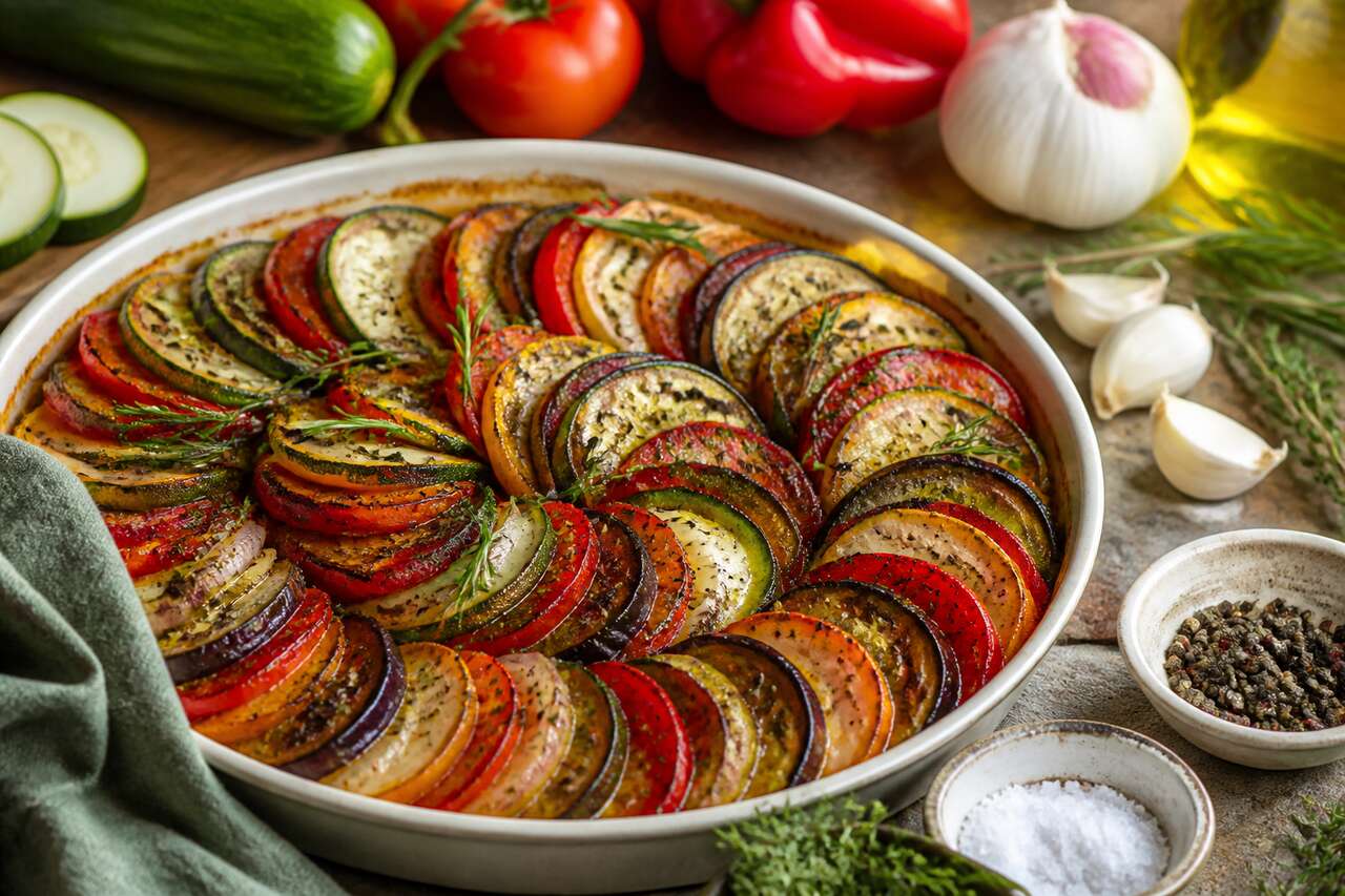 Recette : tian Provençal Vegan, saveurs d'Été
