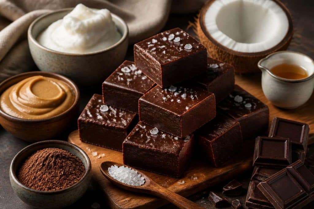 Fudge vegan : recette healthy au chocolat noir