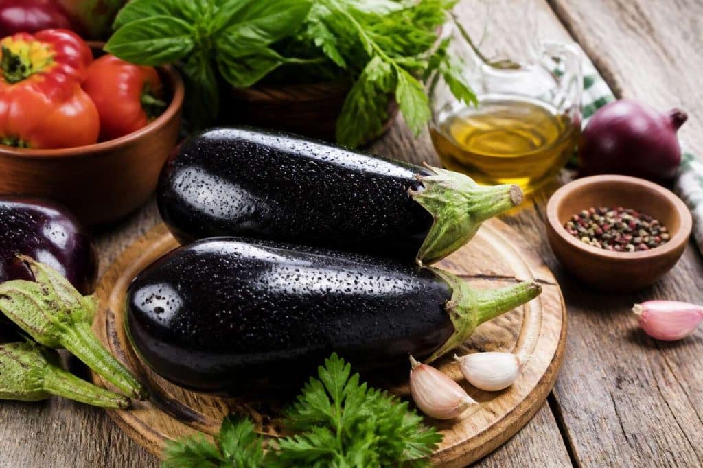 5 recettes saines à base d'aubergine