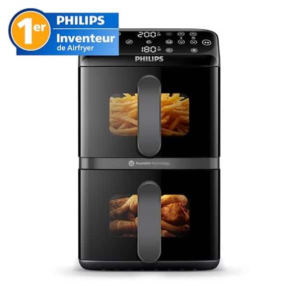 Découvrez notre test détaillé de la philips airfryer série 4000 : performances, design ultra-compact et résultats de cuisson. Avis et comparatif de cette friteuse révolutionnaire. 