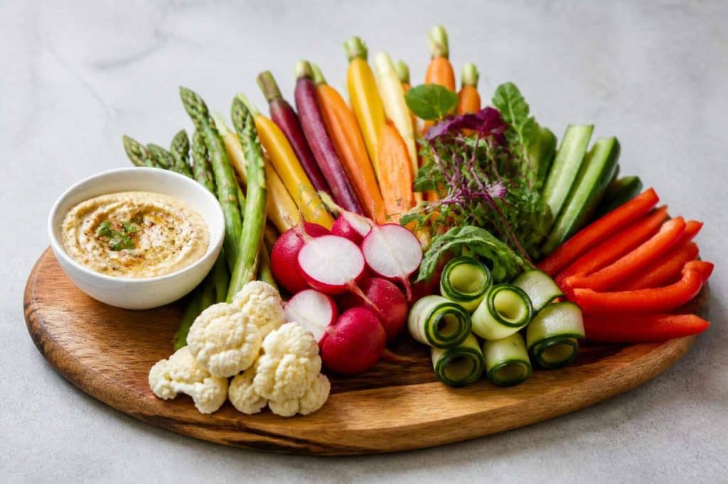 Apéritif dînatoire : idées de crudités saines