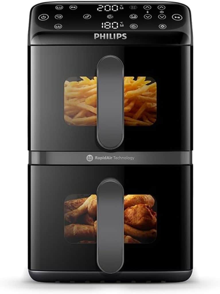 Test philips airfryer série 4000 : la friteuse verticale ultra-compacte