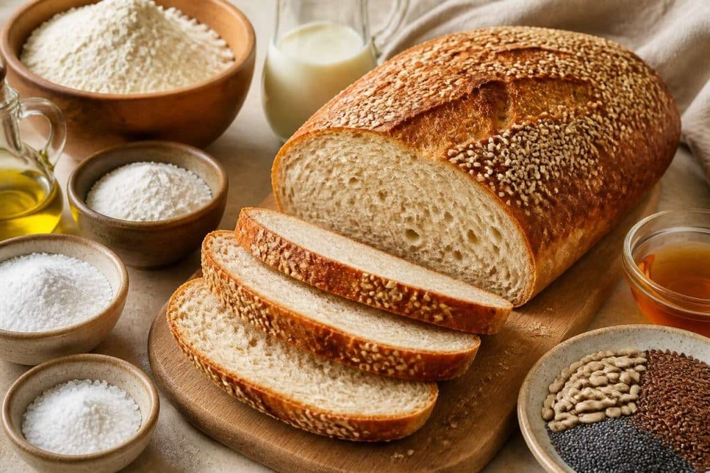 Pain vegan sans repos : recette facile et rapide