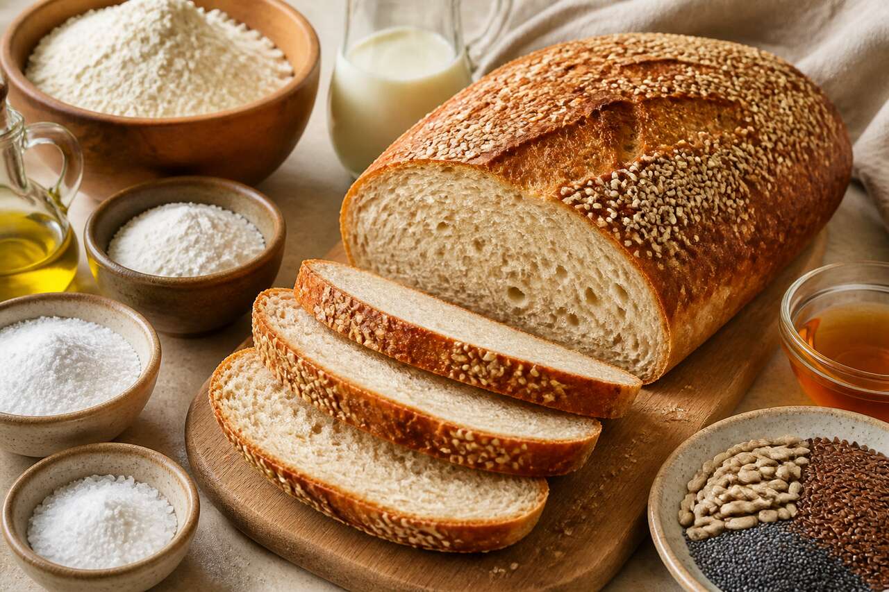 Pain vegan sans repos : recette facile et rapide
