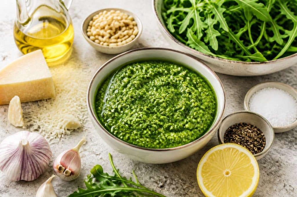 Recette facile : pesto de roquette maison