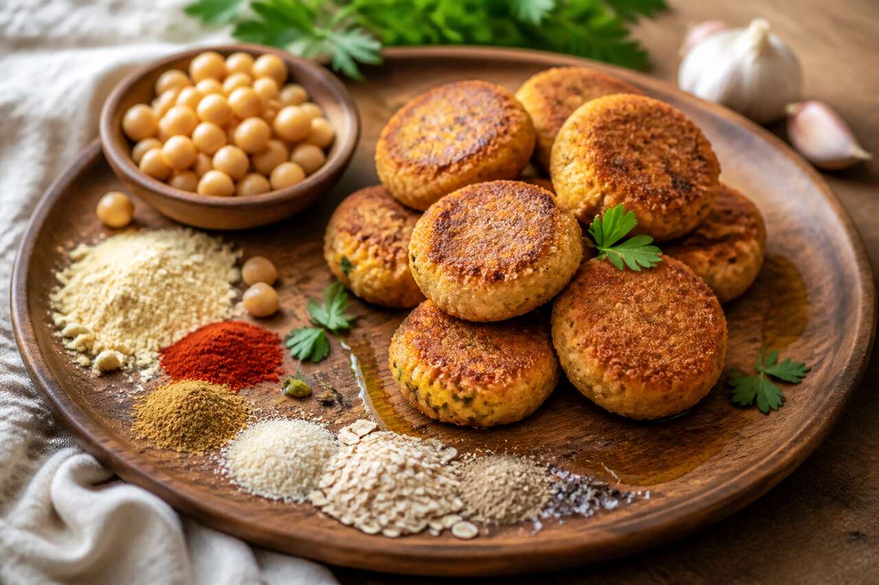Croquettes de pois chiches vegan : recette facile et saine