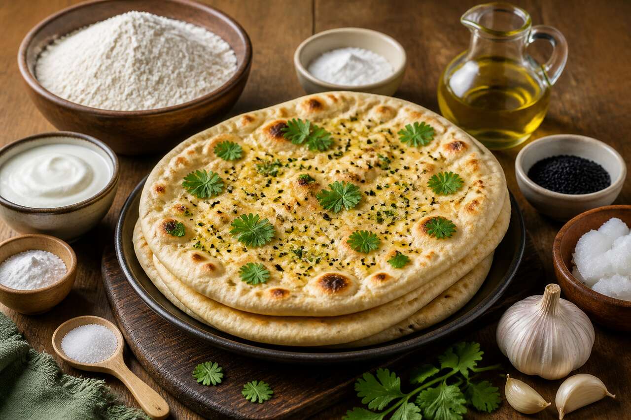 Naans au yaourt vegan : recette facile et délicieuse