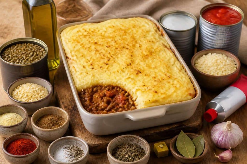 Parmentier de lentilles vegan : recette gourmande et facile
