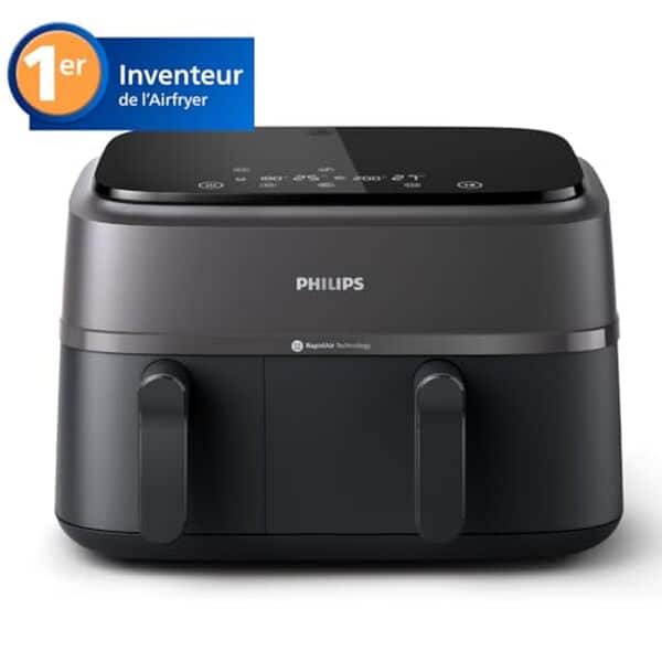 Découvrez notre test détaillé de la Philips Airfryer Série 3000 avec double panier 9L. Performances, capacité, consommation et avis utilisateurs pour bien choisir votre friteuse sans huile.