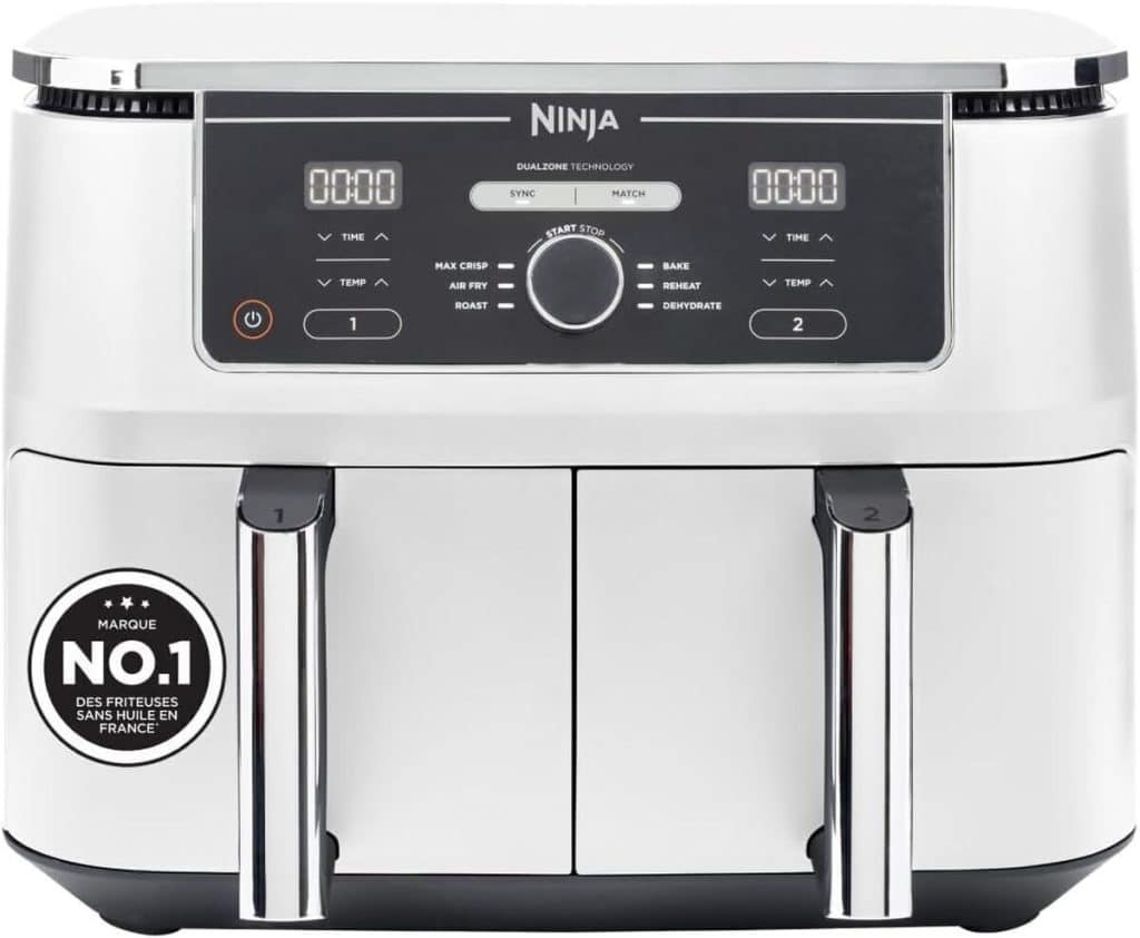 Test de la friteuse sans huile ninja foodi MAX AF400EUWH blanche