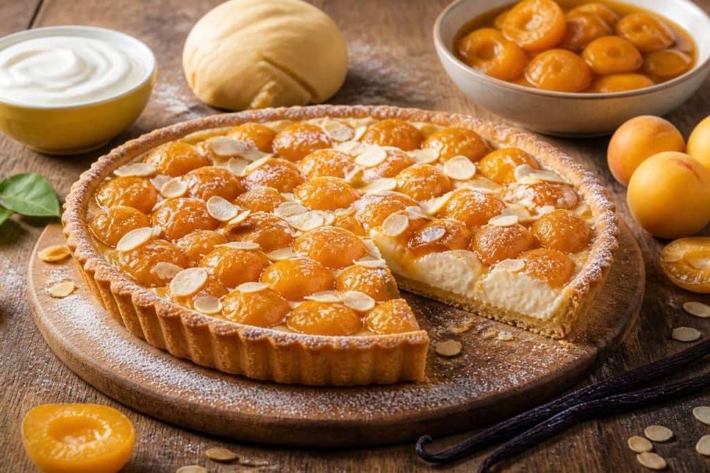 Tarte suisse vanillée aux mirabelles : découvrez la recette délicieuse
