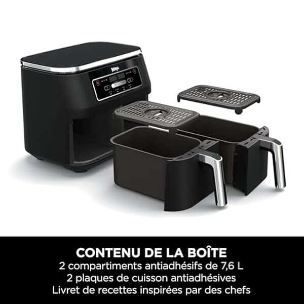 Découvrez notre test complet de la friteuse à air Ninja Foodi Dual Zone AF200EU : caractéristiques, performances et verdict pour bien choisir.