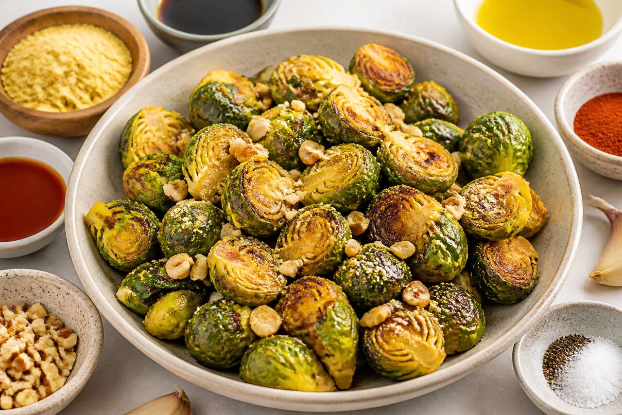 Recette de choux de Bruxelles vegan et savoureux