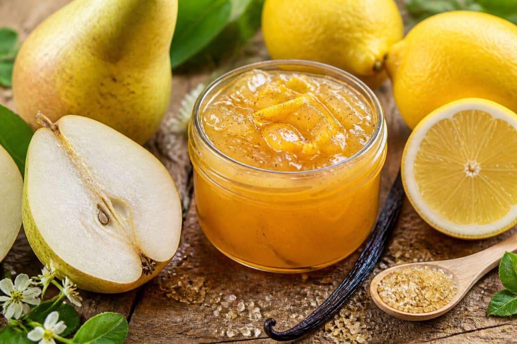 Confiture poire citron de Christophe : recette savoureuse