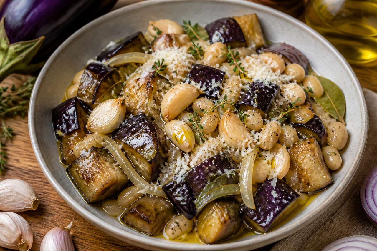 Recette aubergines et cocos de paimpol : délice sain et facile