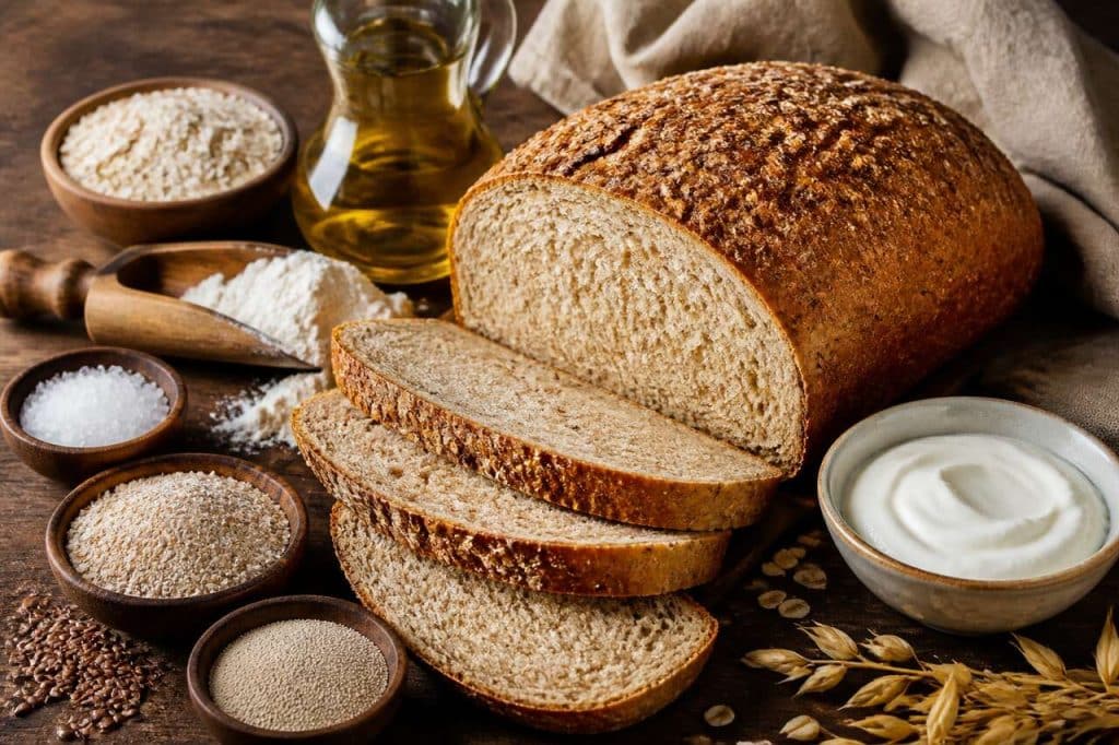 Recette de pain au son d'avoine facile et sain