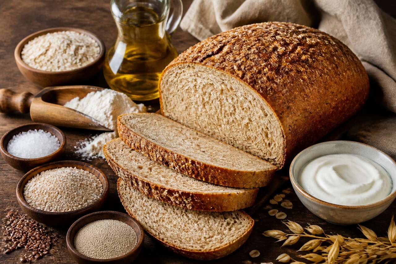 Recette de pain au son d'avoine facile et sain