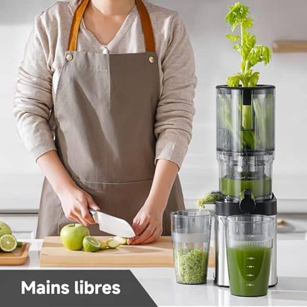 Découvrez notre test détaillé de l'extracteur de jus AMZCHEF avec double système de tarière : performances, avantages et résultats pour bien choisir votre appareil. 