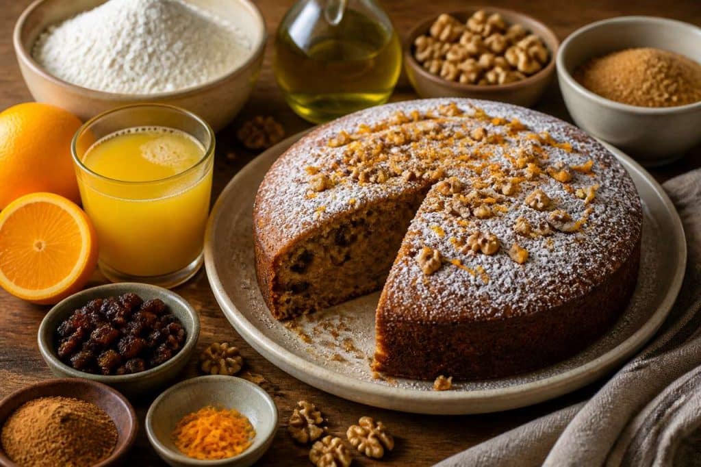 Fanouropita : recette du gâteau grec vegan
