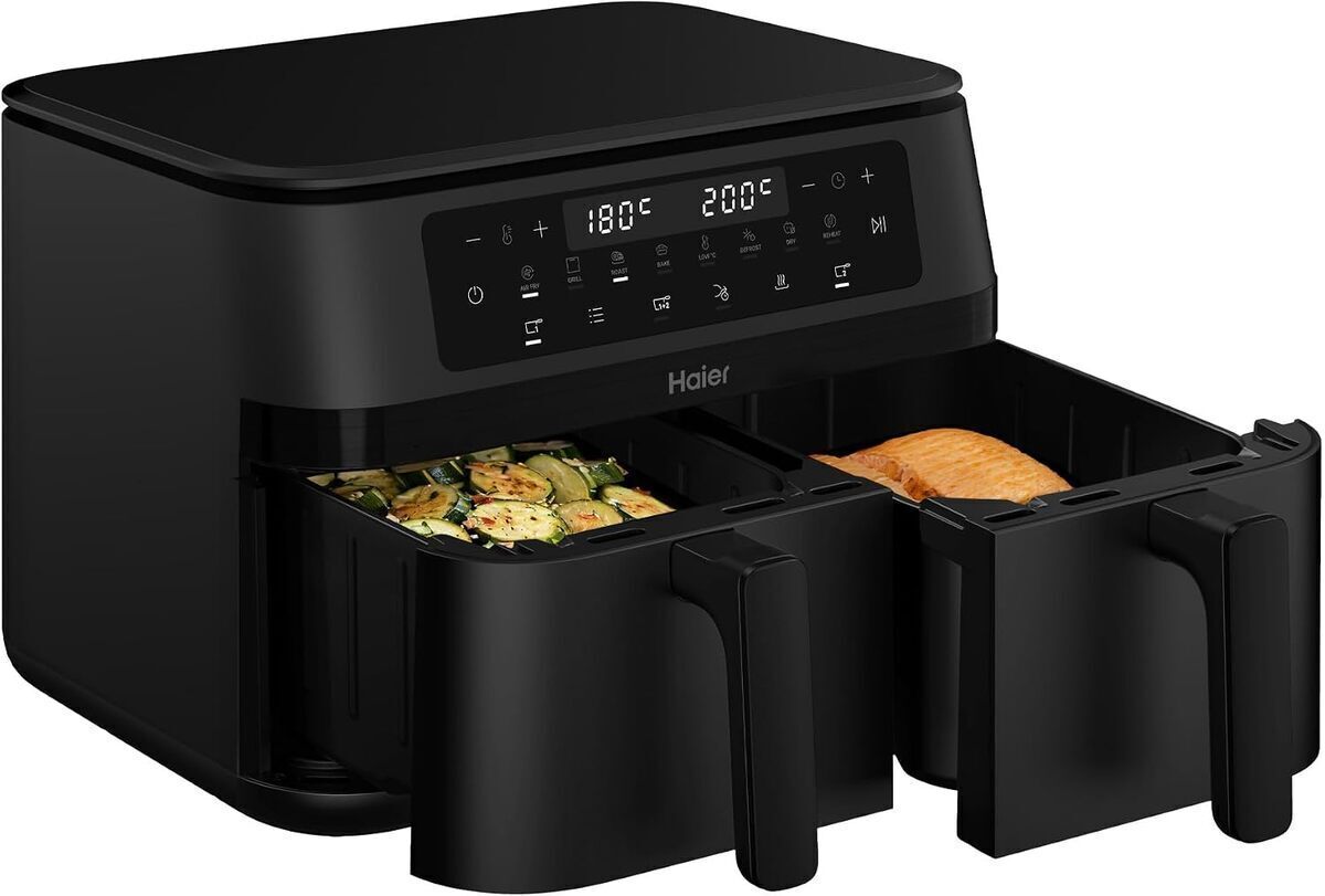Test de la friteuse à air chaud Duo Haier : polyvalence et double compartiment