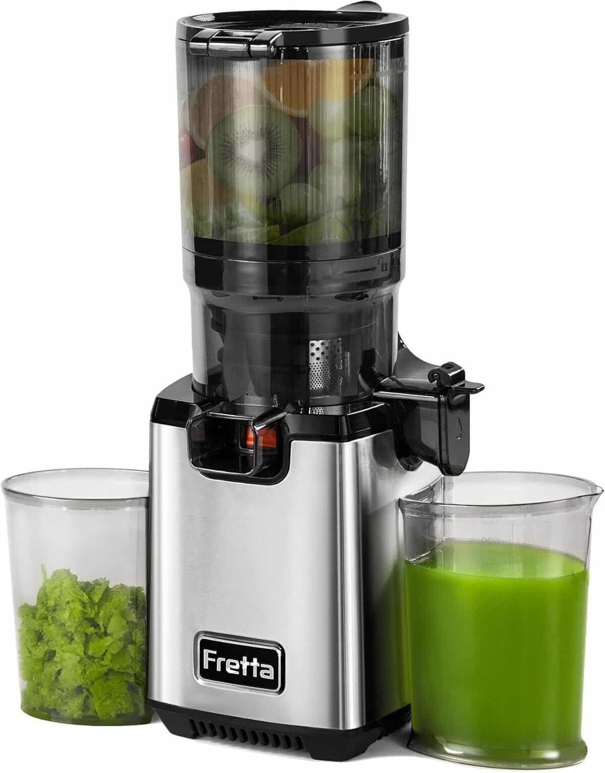 Test : fretta extracteur de jus 250W à grande goulotte