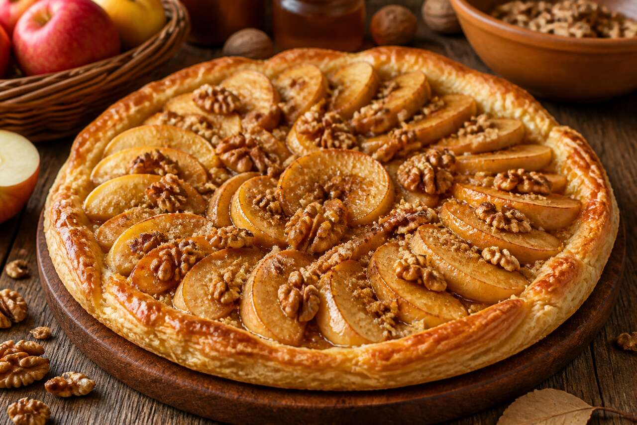 Tarte aux pommes de l'écureuil : la recette gourmande