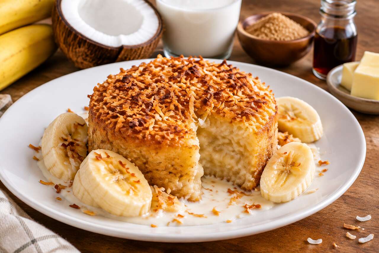 Fondant coco-banane : recette délicieuse et facile