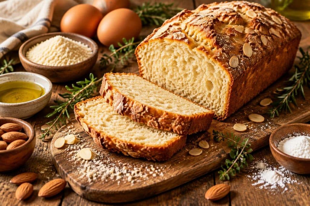 Pain express à l'amande sans farine : recette rapide et saine