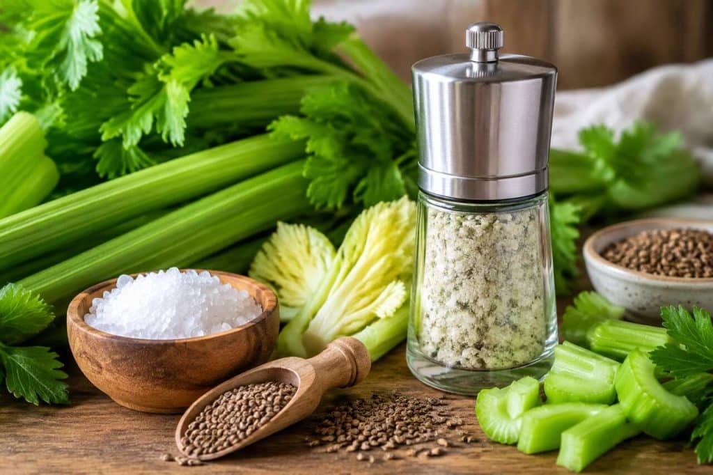 Recette de sel au céleri vegan : saveurs naturelles et saines