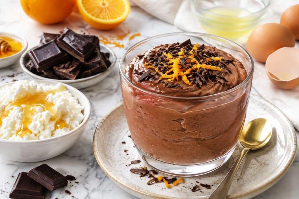 Mousse au chocolat et cottage cheese : recette gourmande et légère