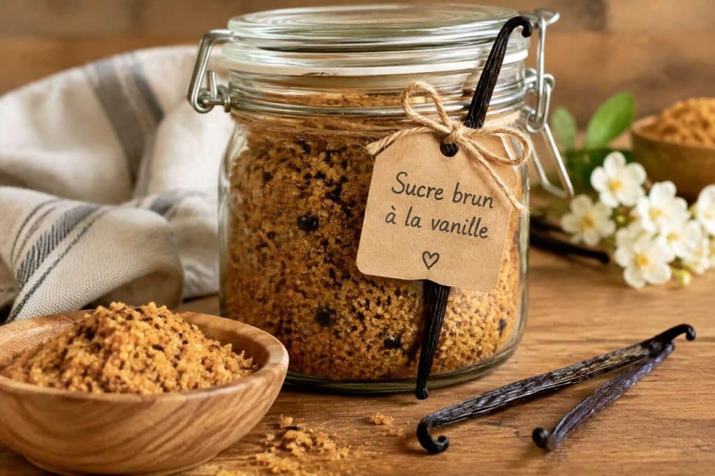 Recette vegan : sucre roux à la vanille