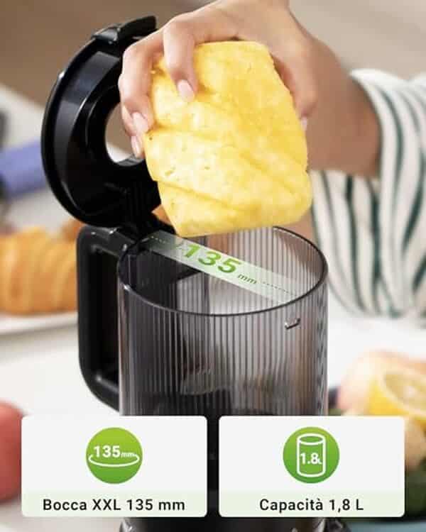 Découvrez notre test complet de l'extracteur de jus TUUMIIST avec sa goulotte extra large de 134 mm. Performance, efficacité et facilité d'utilisation : tous les détails pour bien choisir votre extracteur. 