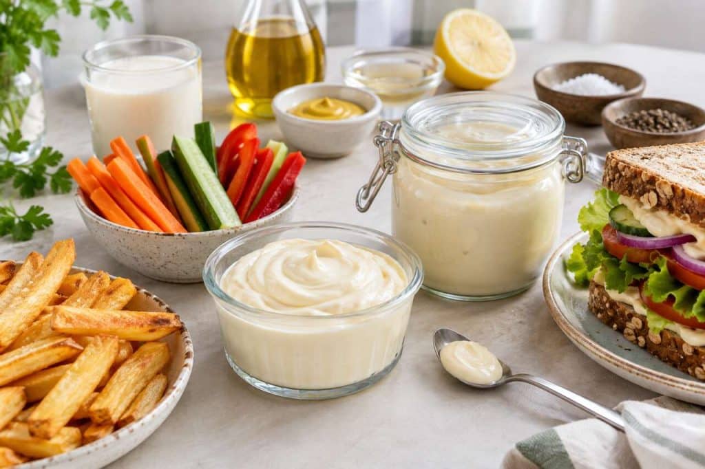 Mayonnaise végétale : recette de veganaise facile et rapide
