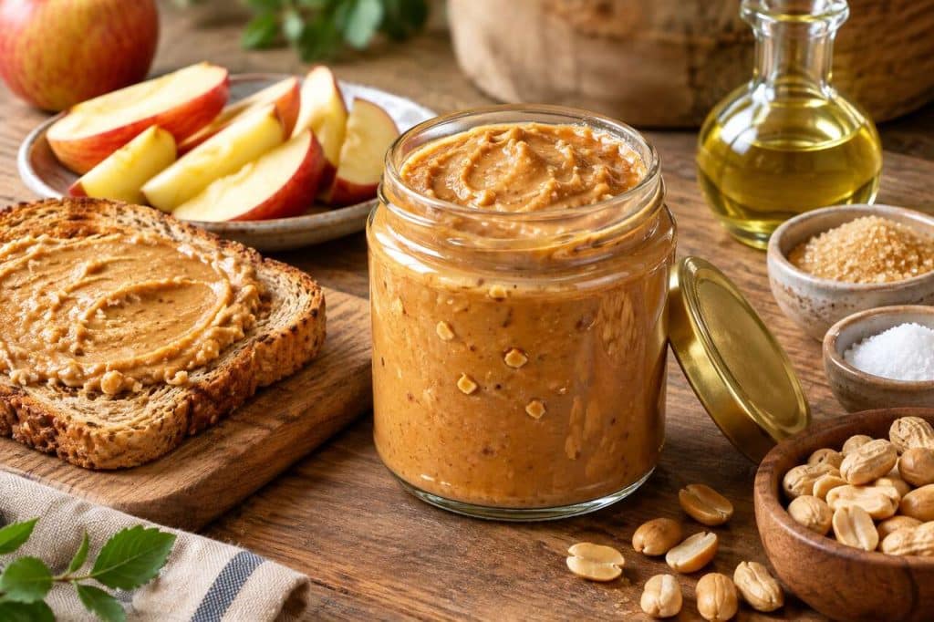 Recette express de beurre de cacahuète vegan maison