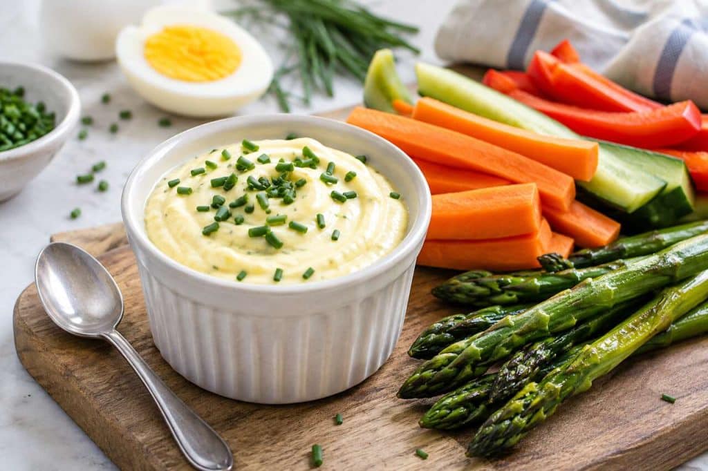 Mayonnaise aux œufs durs : légère et sans huile