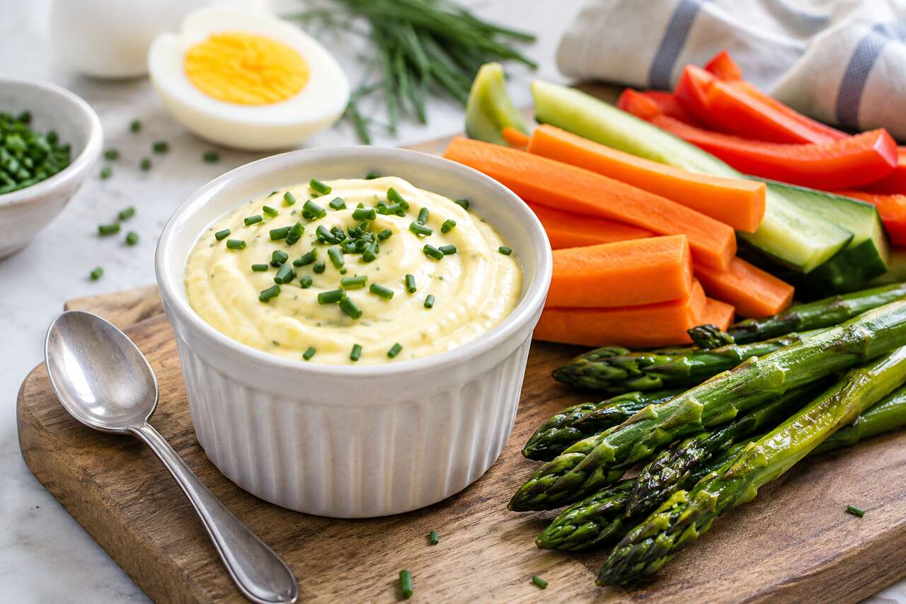 Mayonnaise aux œufs durs : légère et sans huile