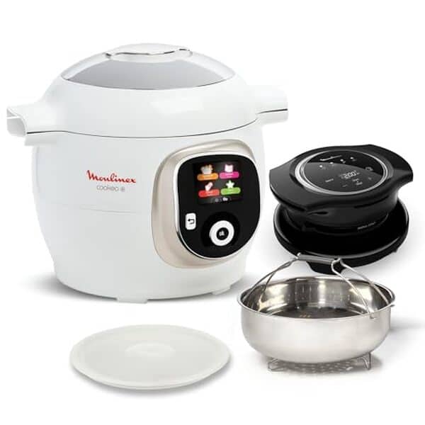 Découvrez notre test détaillé du Moulinex Cookeo+ CE85XCF0 : performances, fonctionnalités et prix de ce multicuiseur air fryer 2 en 1 innovant. 