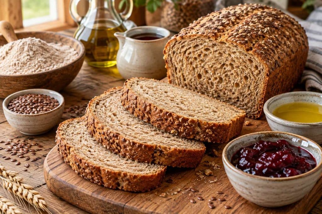 Pain intégral facile et vegan : recette simple