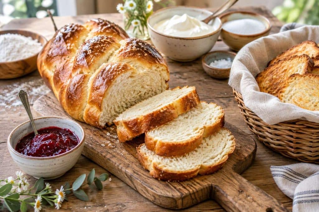 Brioche légère au skyr sans matière grasse