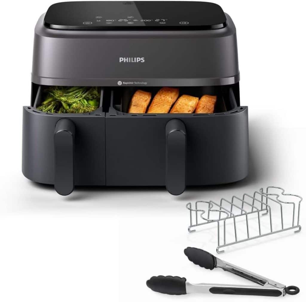 Test de la friteuse Philips airfryer 3000 : double panier et technologie rapidair